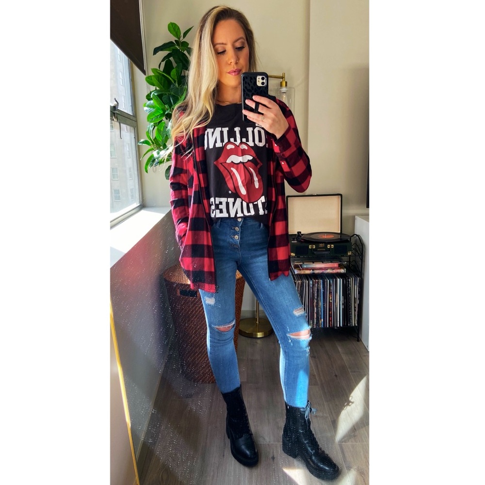 H&M Buffalo Plaid Jacket